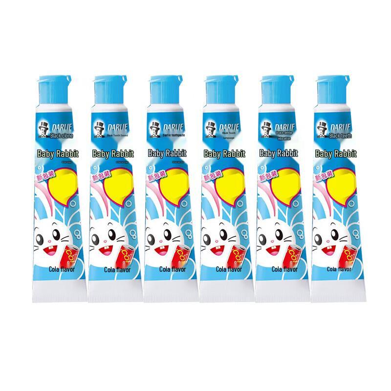 

Darlie Baby Bunny Kids Cola Flavor Toothpaste, 200g (5x40g)