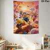 Minions Bath Bedding 1 Duvet Cover 2 Pillowcase Without Core Christmas Birthday Gift Bedding Set Soft And Comfortable Bedding