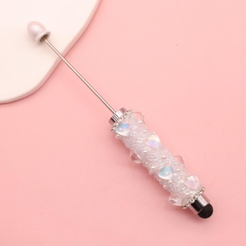 Rhinestone Heart Stylus Pen - Decorative Crystal Touch Screen Pen, Colorful Bling Stylus for Phones/Tablets