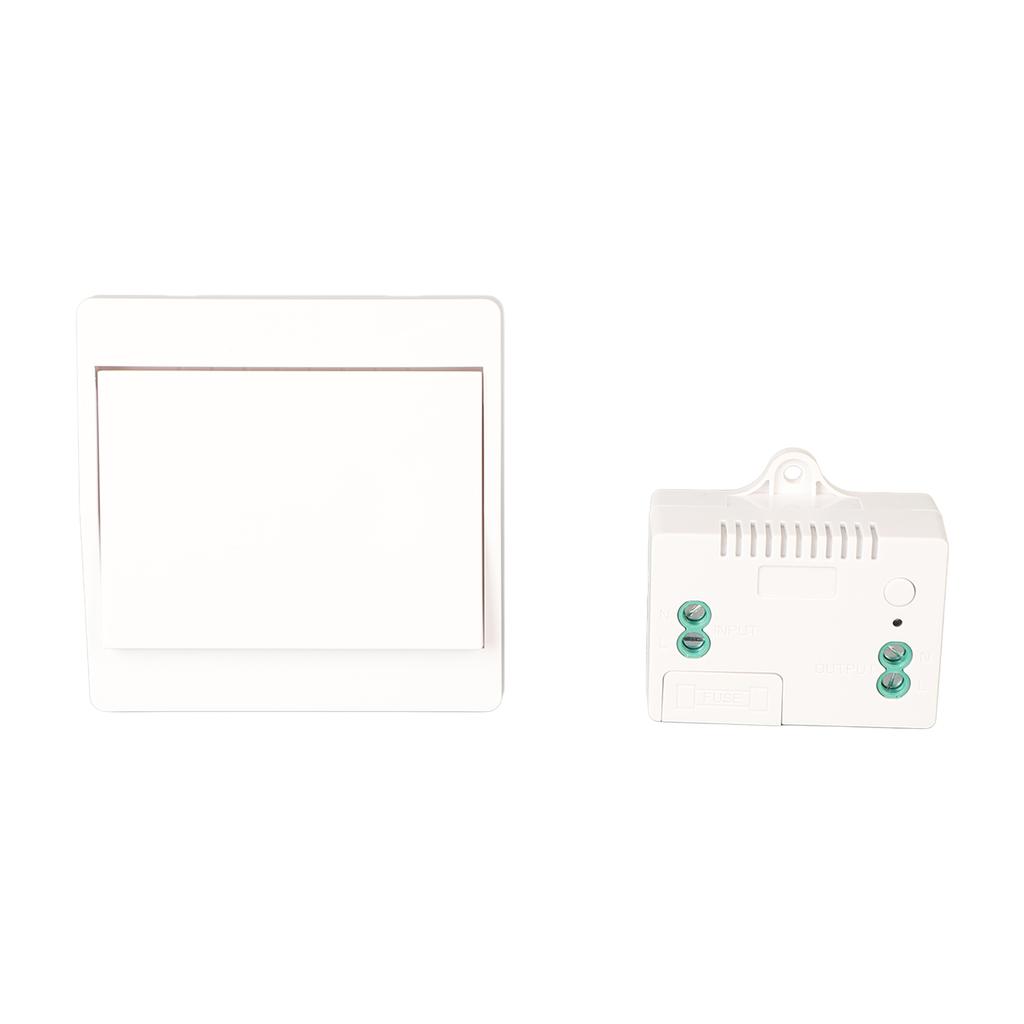 Self Powered Wireless Doorbell Long Distance Battery Free Cordless Door Bell with Receiver for Home