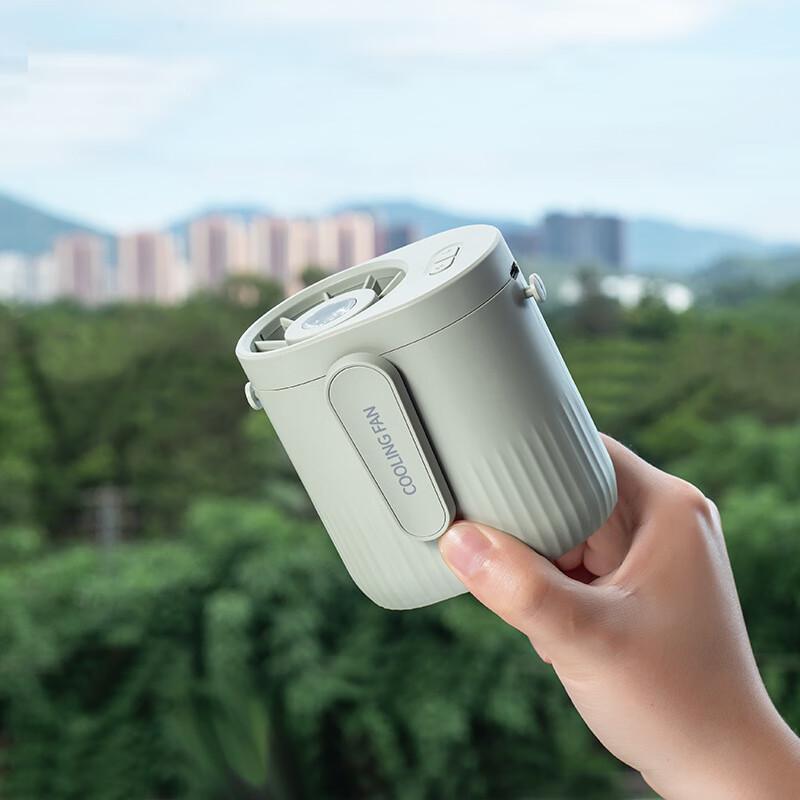 Lishen Portable Waist Fan with Emergency Light