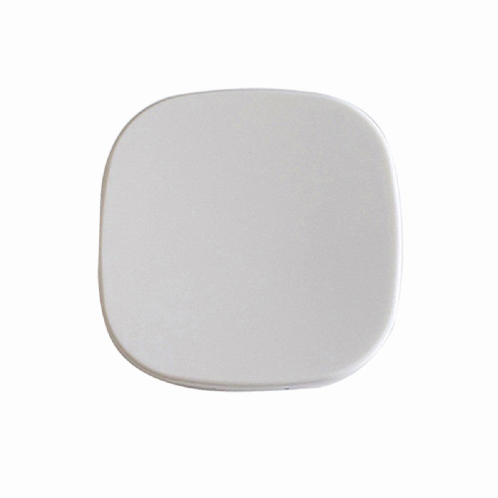 

Портативный футляр для контактных линз, простой, сделай сам, гладкий овальный футляр для контактных линз белый