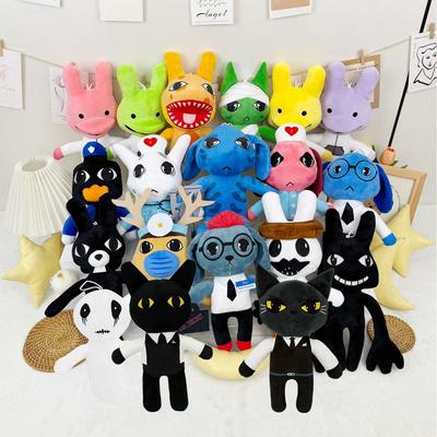 Neues Tierarzt-Kuscheltier Niedliche Cartoon-Katze Hase Hund Stofftier Serie Weiches Tier-Charakter-Kuscheltier… Mehr