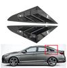 For Hyundai Sonata 9th 2015-2019Car Rear Louver Window Side Shutter Cover  Trim Sticker Vent Scoop Blind Shades Carbon Fiber ABS