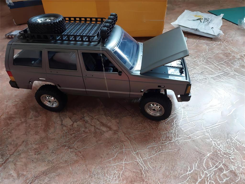 MN78 1:12 Full Scale RC CAR Cherokee 213 Four-wheel Drive Climbing Car RC Remote Controlled Toy Model for Kids Gifts