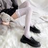 1 Pair Women Lolita Style Stockings Lace Stockings Over Knee High JK Girls Cute Kawaii Cos Knee High Black White Stockings