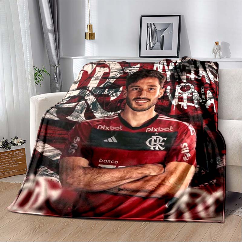 Flamengo CRF Wappen Logo Flanell Überwurfdecke Weich Warm Sofa Bett Heimdekoration