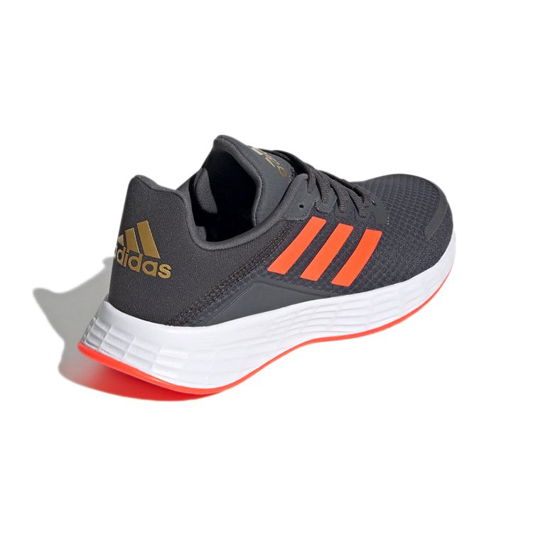 Adidas Duramo Sl K Non-Slip Breathable Low-Top Kids Running Shoes Kids Running Shoes Gray Red GV9818