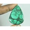 31X42MM Natural Green Malacaite Designer Pear Cabochon Loose Gemstone 80Cts. G-496