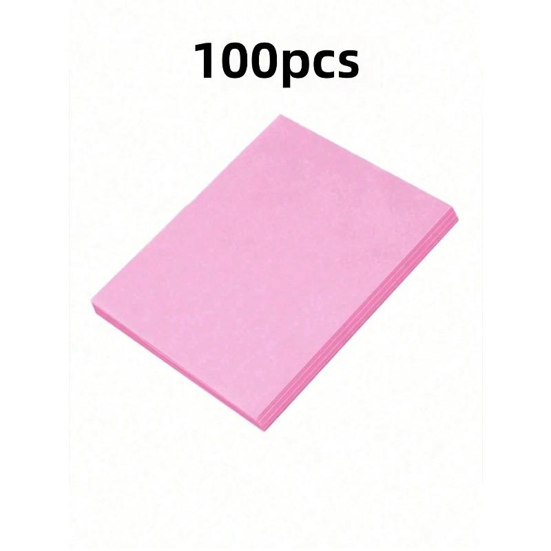 100pcs Disposable Nail Dust Collector Filter Paper, Suitable For Nail Dust Collector, Portable Non-Woven Nail Paper, For Professional Nail Salon