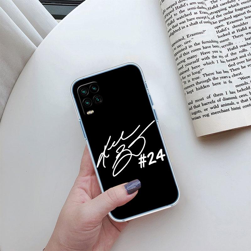 K-Kobe 24-8 Transparent Phone Case for Samsung Galaxy A04 A04S A14 A23 A34 A54 M23 M33 M52 M53