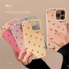 Cute Sweet Full Screen Cherry Phone Case For iPhone 16 15 14 13 12 11 Pro Max 15 16 Plus Shockproof Bumper Soft Silicone Cover