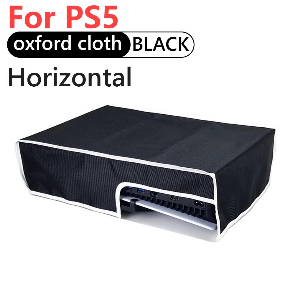 For PS5 Slim Vertical/Horizontal Dust Cover Anti-Scratch Protector Waterproof Dustproof Cover Sleeve for Playstation 5 Slim/PS5