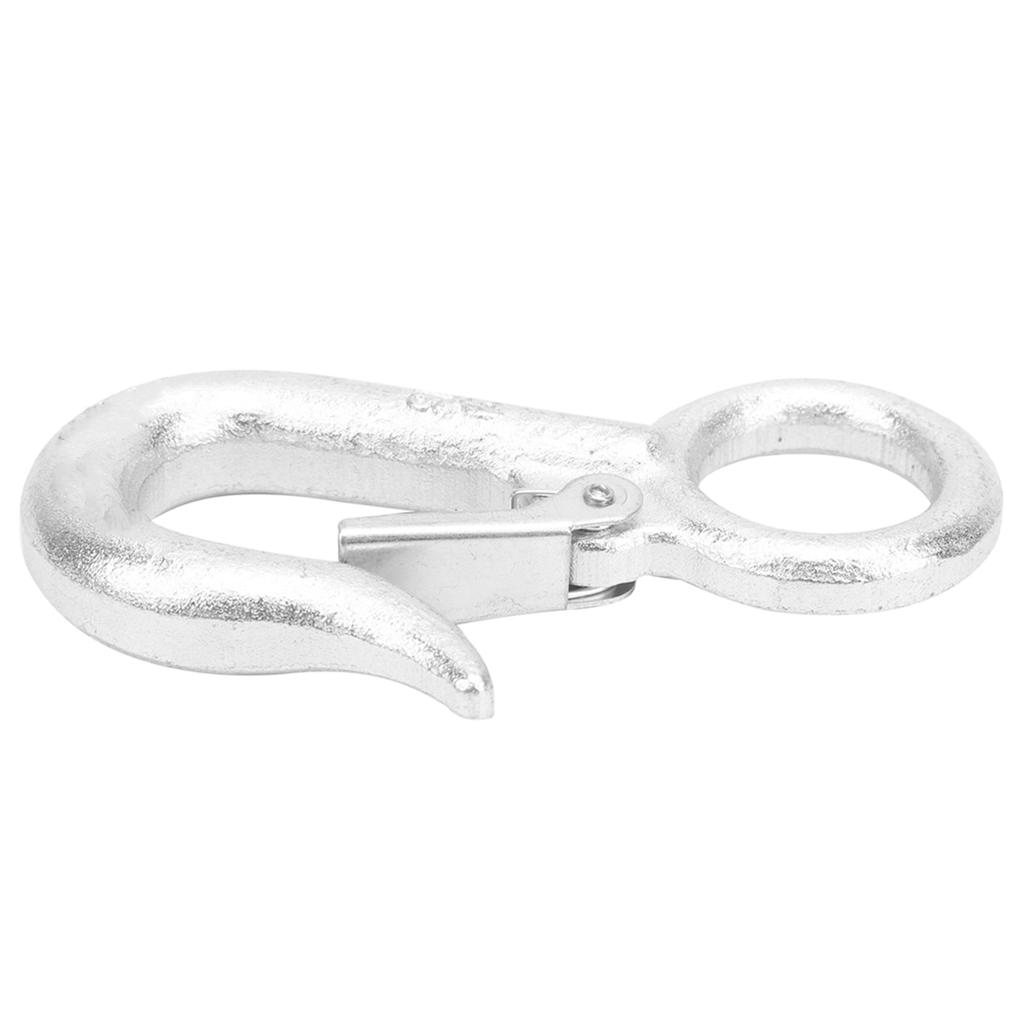 1000lb Lifting Hook Large Opening Alloy Steel Hook Rigging Hardware Accessories