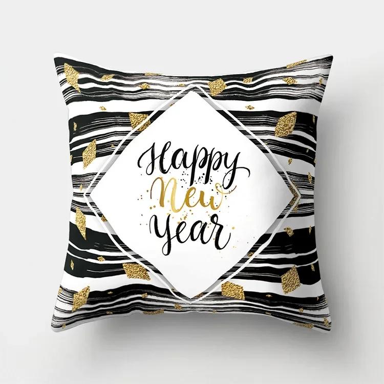 Black White Striped Cushion Cover Decorative Pillows Fashion Seat Cushions Home Decor Geometric Throw Pillow Sofa Pillowcase