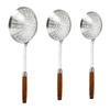 Convenient Slotted Spoon Comfortable Grip Handle Skimmer for Straining and Frying Skimmer Ladles Kitchen Utensils