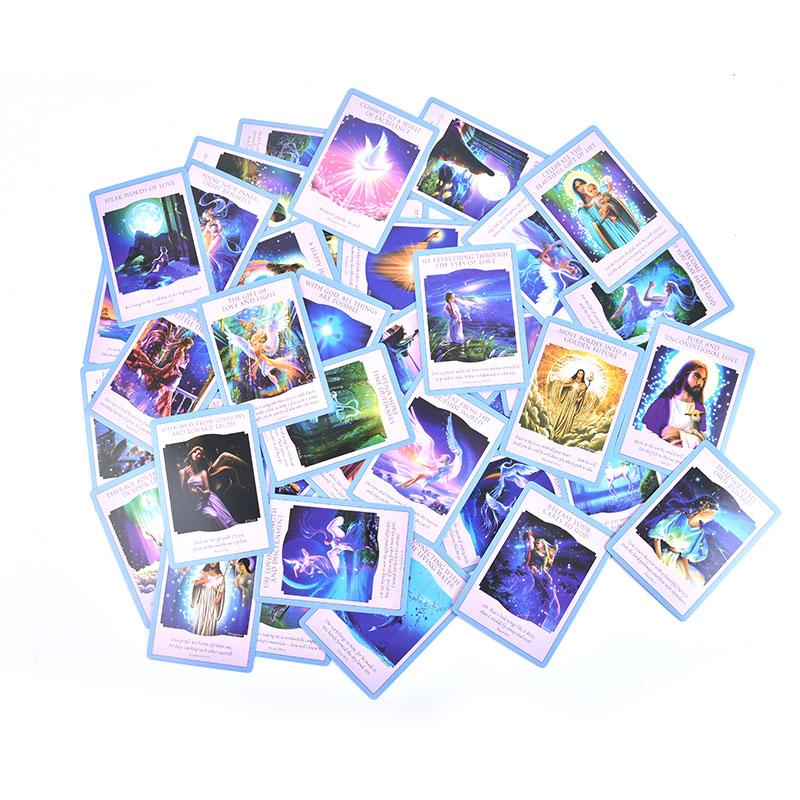 44 PCS Love Light Divine Guidance Oracle English Tarot Cards