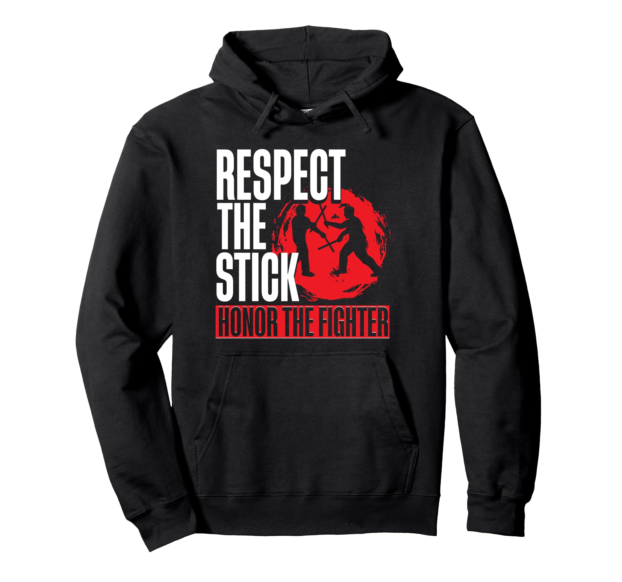 

Eskrima, Arnis, Martial Arts Respect The Stick Hoodie