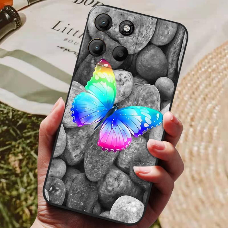 For Motorola Moto G15 Case MotoG15 Cover Funda Luxury TPU Shockproof Cartoon Silicone Phone Cover For Moto G15 G 15 4G Coque