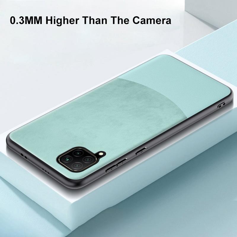 Luxusní pouzdro z PU kůže pro Huawei Nova 7i P40 Lite Zadní kryt Matná silikonová ochrana Pouzdro na telefon pro Huawei Nova 6 SE Nova7 i