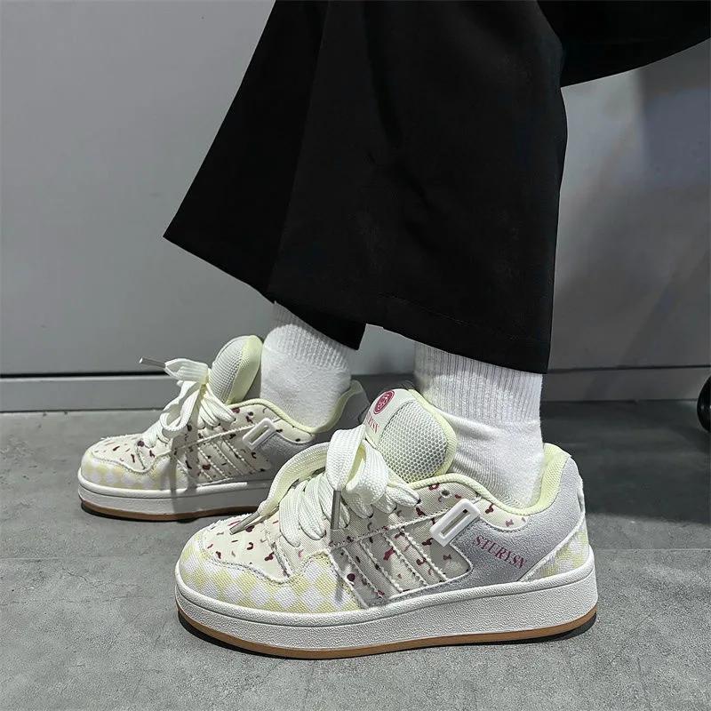 Fashion Style High Aesthetic Niche Design Board Shoes for Women In Autumn New Student Versatile Breathable Casual Small White Shoes