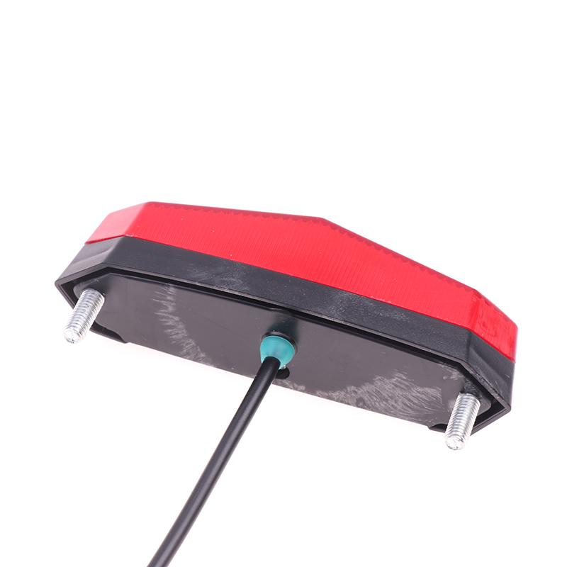 Luci Posteriori per Biciclette Elettriche 12V-80V Lampada Posteriore di Sicurezza a LED per Monopattino Elettrico Ebike Luci Posteriori di Avvertimento Accessori per Biciclette