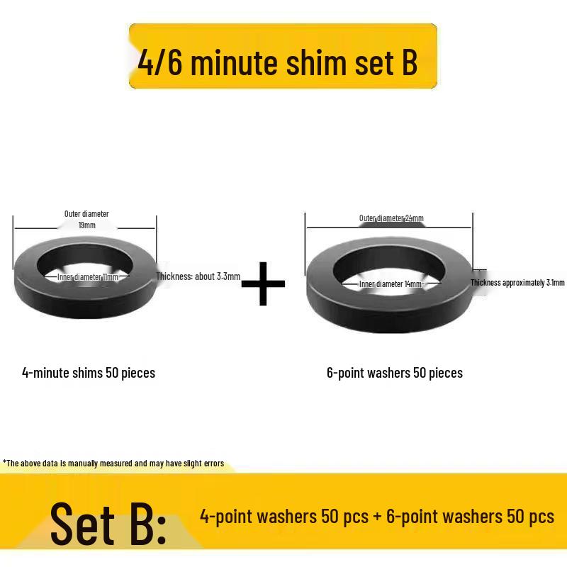 4-Minute Black Rubber Shower Hose with Waterproof Silicone Gasket