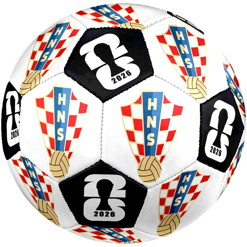 1 Stück Kroatischer Fußball Größe 5 Fußball Professioneller Spiel-Trainingsfußball Indoor & Outdoor Sportball Vereins-Trainingsball Leicht Durable y6