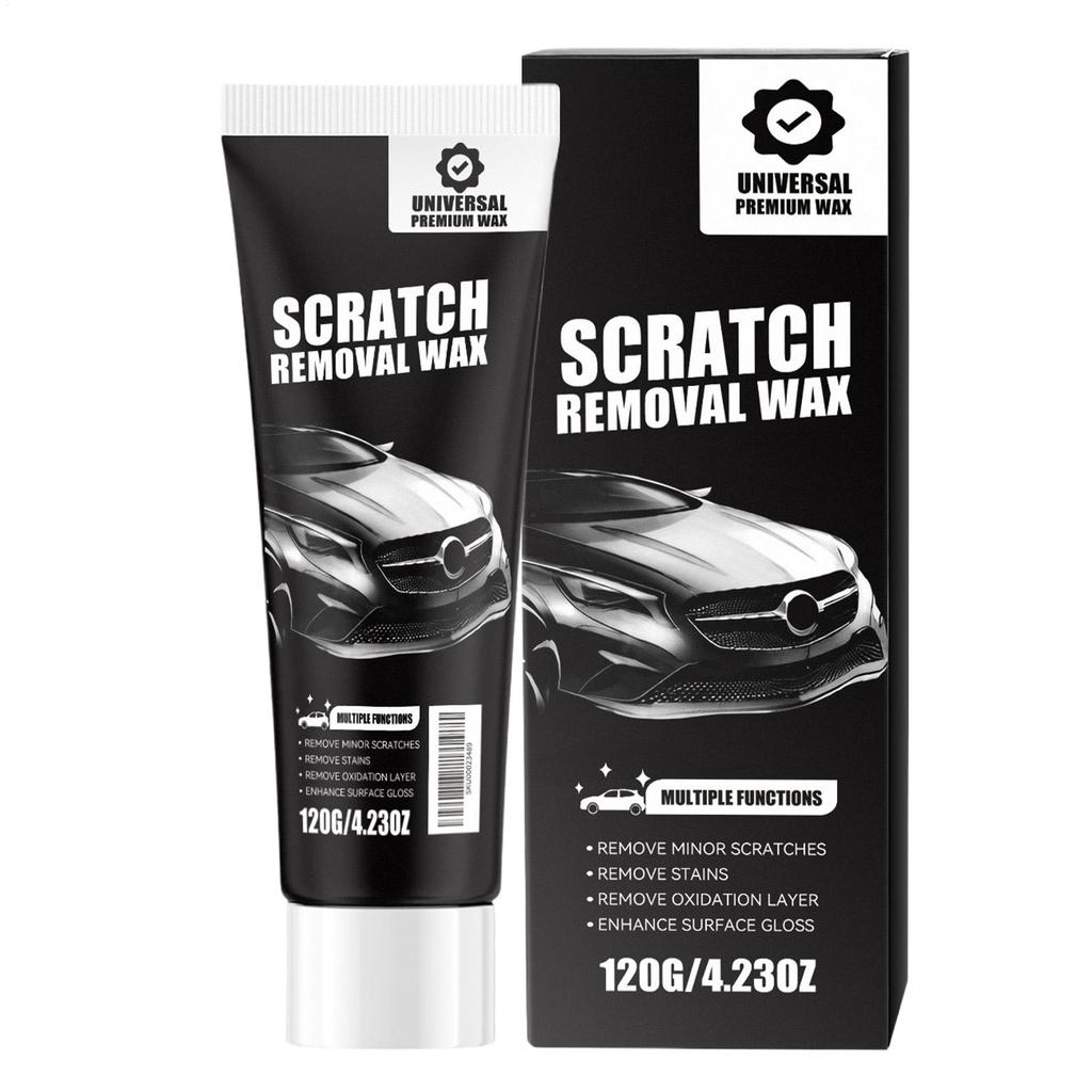 Car Scratches Remover 120g Multi-Purpose Quick Cleaner Car Scratch Eraser for Buffing Detailing Vehicle Motorcycle Auto Outdoor