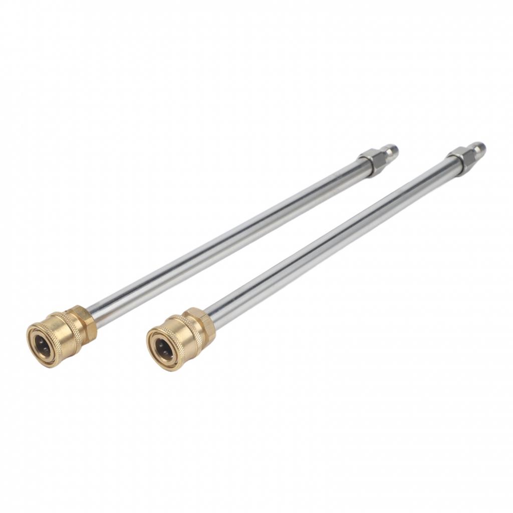Cleaning Solution Dual Length Extension Rods for High Pressure Use