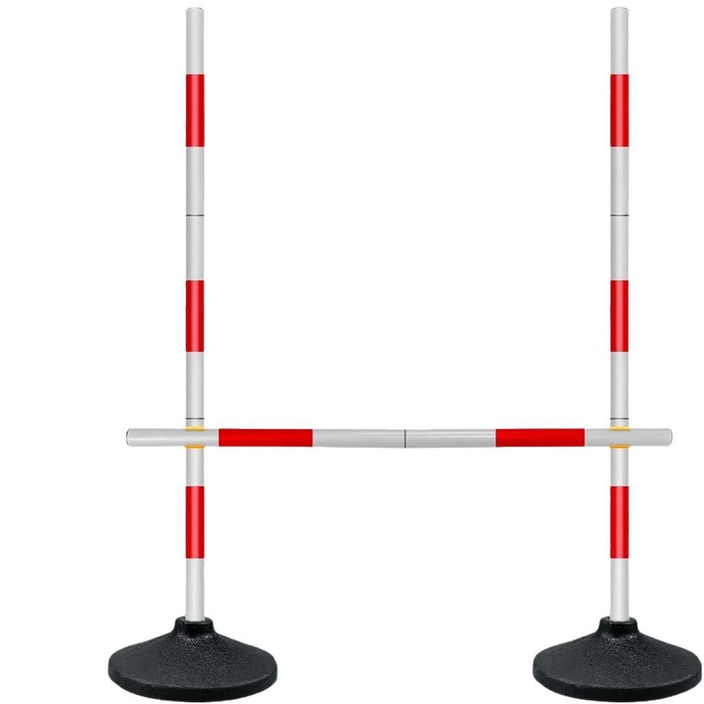 Slalomstangen-Markierer für das Sporttraining: Fußball, Basketball, Fahrpraxis, Hindernisparcours, Vorbereitung auf die Mittelschulaufnahmeprüfung.