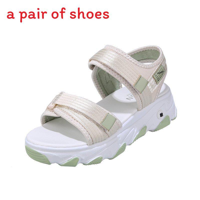 Summer Casual Womens Open Toe Sandals With Breathable Pu Upper For Beach And Daily Wear