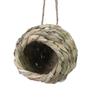 Breathable Woven Hanging Bird Nest Natural Handmade Birdhouse Safe Parrot Hideout for Outdoor Garden Patio Yard Pet Bird Bedroom