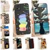 For Oppo A16k CPH2349 Casing For Oppo A16e CPH2421 Cover Fashion Cartoon Cute Funny Painted Silicone Phone Case