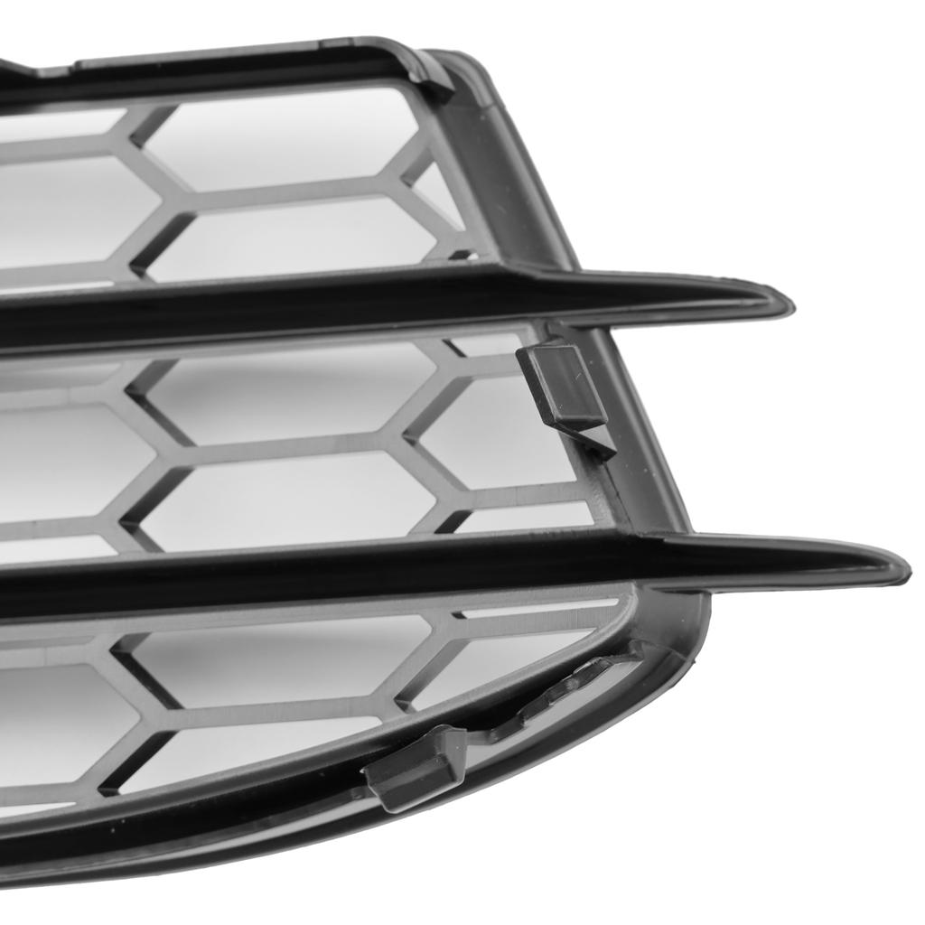 Honeycomb Front Bumper Fog Light Grille Cover Fit A3 8P S-Line 2009-2012