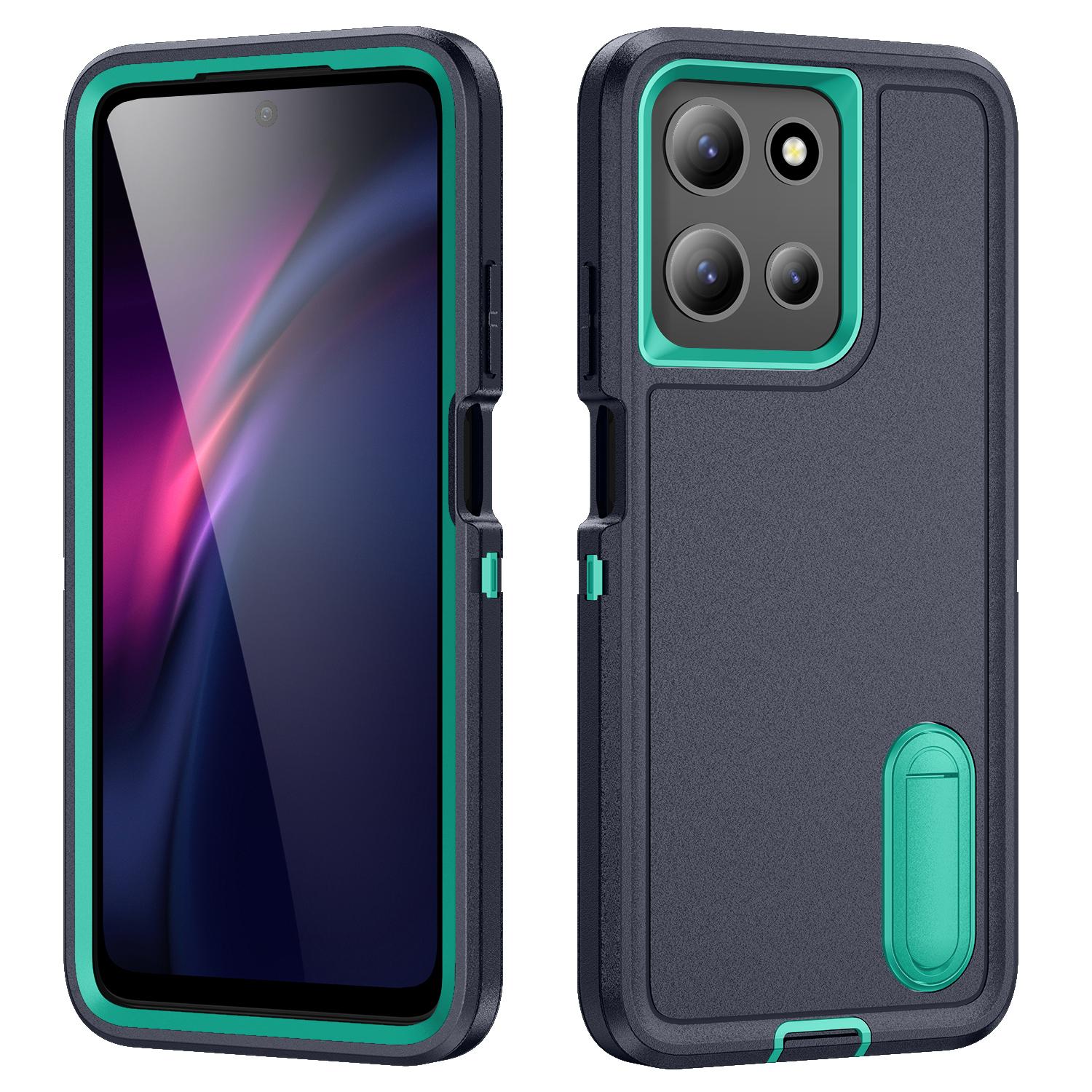 

3IN1 Motorola Moto G Play G Power G Stylus G Pure G 5G 2025 2024 2023 2022 2021 heavy-duty stand phone case G Power (2025)