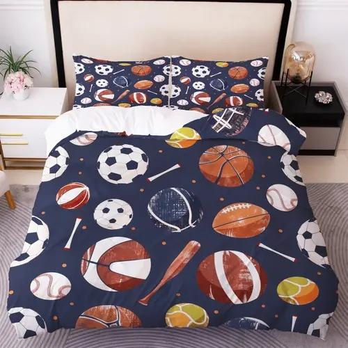 Comforter Volleyball Volleyball Background Theme Suitable For Children Kids And Adults Soft Warm And Breathable