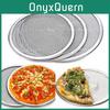 Aluminum Pizza Tray Round Rustresistant Alloy For Professional And Home Pizza Baking
