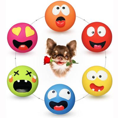 Dog Toys with Dog Toys Stress Flat Dog Toys Balls for Small Dogs 6 Piece Set Sounds, Relief, -