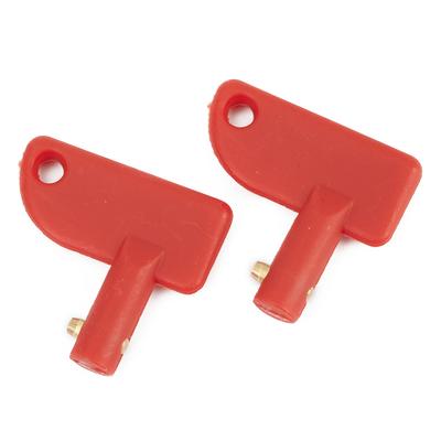 Keys Cut Off Switch Key Red Replace Replacement Spare Key For Van Pack Switch Accessories For Battery Isolator Switch