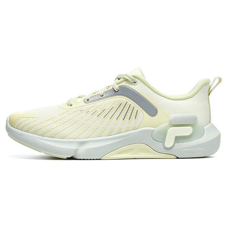 FILA Retro Casual Sneakers White and Green Patchwork Women s A12W241402FGE 35.5