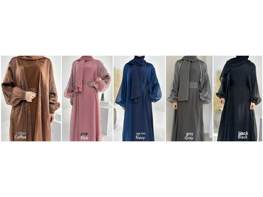Loriya 2024 Bubble Sleeve Robe Cardigan LR698