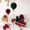 DIY Christmas Tree Ornament PVC Christmas Flocked Ball Set  Christmas Tree Decor
