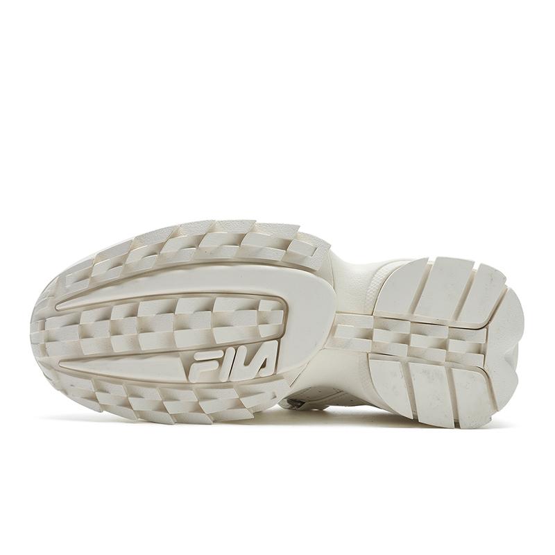 FILA Disruptor 2 Retro Series Fashion Classic Trendy Sports Commuter Comfortable Low-Top Lifestyle Casual Shoes Women sneaker Off-White F12W522150FGD