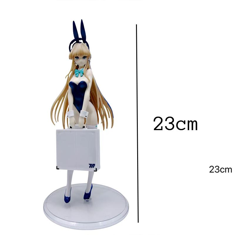 New Mobile game Action Figure 23cm Toki Bunny Girl  Female character Blue Archive Anime PVC Toy Game Figures Collectible Model