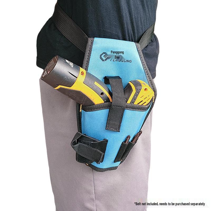 Elektrikerens Bärbara Borr- & Verktygsbälte i Canvas