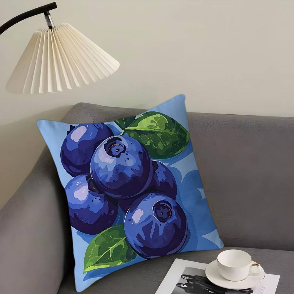 Fruit Pattern Cartoon Pillowcase Toon Gift Cushion Cover Bedroom Home Sofa Chair Seat Decor Pillow Case