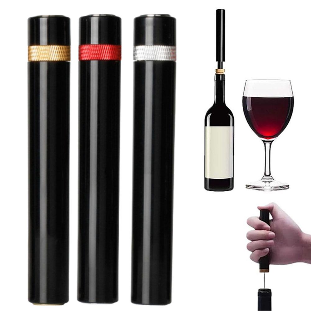 Portable Stainless Steel Air Pump Wine Opener Air Pressure Quick Cork Needle Wine Tools Remover Corkscrew Barware B3D4