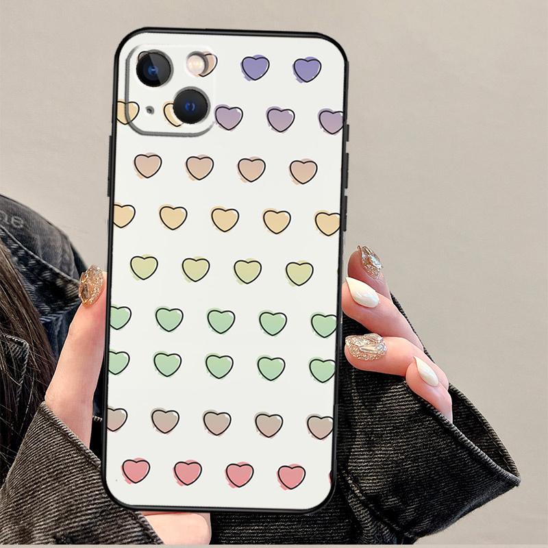 STARS COLOURFUL Phone Case For iPhone 17 Pro Max 14 13 12 11 15 16 Pro Max mini 15 Plus 16e 17 Air Cover