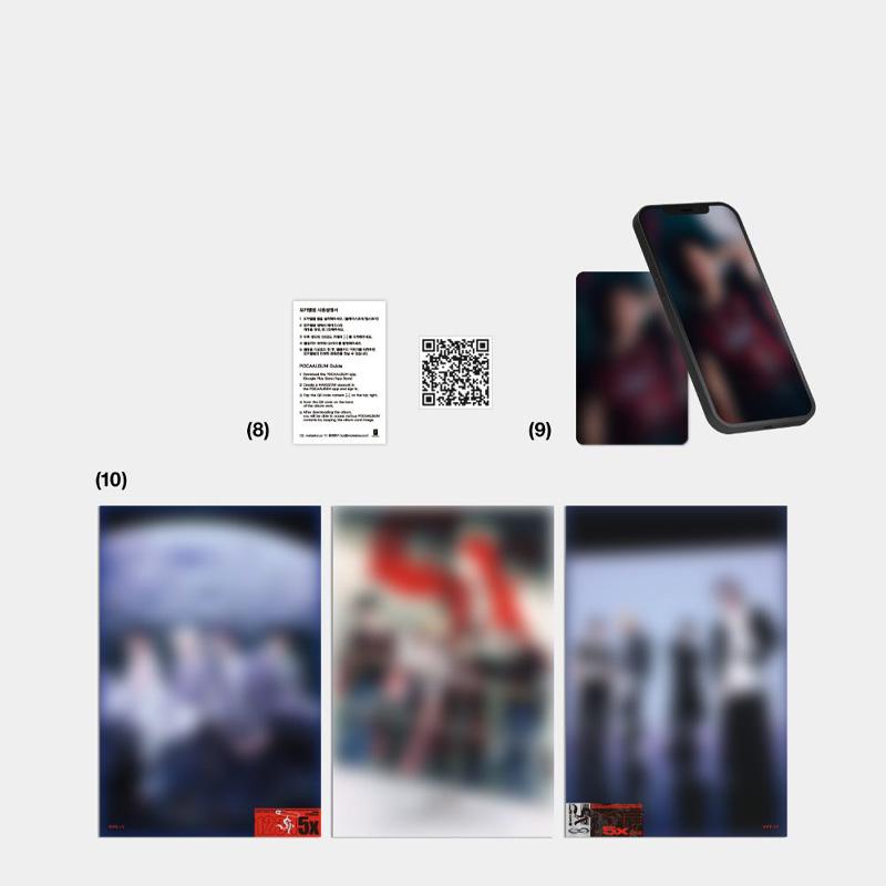 ONEUS 11th Mini Album ‘5x’ [POCAALBUM Ver.]